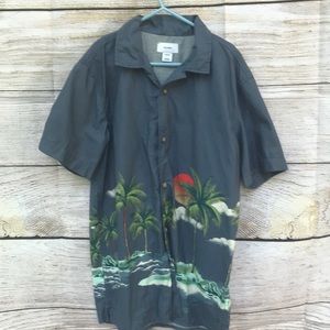 Old navy tropical short sleeve kids large